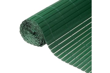 Nature Dubbelsidigt insynsskydd PVC 1x3m grön