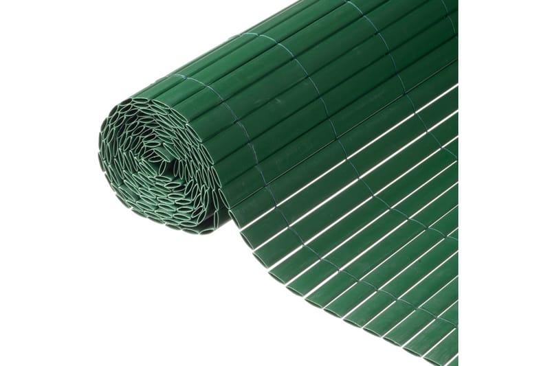Nature Dubbelsidigt insynsskydd PVC 1x3m grön - Grön - Balkongskydd