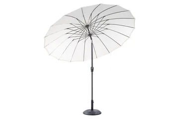 Faenza Parasoll 255 cm - Beige/Svart - Utemöbler & utemiljö - Solskydd - Parasoll