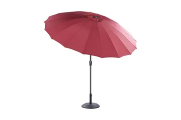 Faenza Parasoll 255 cm - Röd/Svart - Utemöbler & utemiljö - Solskydd - Parasoll