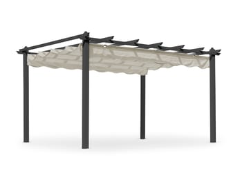 Hillerstorp Skanör Pergola 300 x 400 cm - Svart - Utemöbler & utemiljö - Solskydd - Pergola