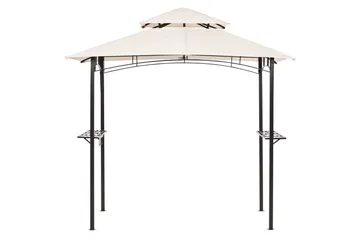 Lusthus Naro Beige/svart - Beige/svart - Utemöbler & utemiljö - Solskydd - Paviljong