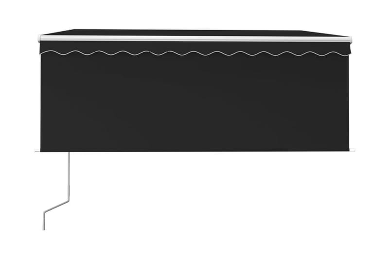 Automatiserad markis med rullgardin 3x2,5m cm antracit - Antracit - Markiser - Fönstermarkis