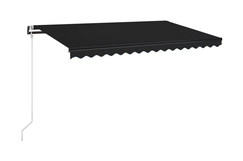 Automatisk markis 400x350 cm antracit - Markiser - Terrassmarkis