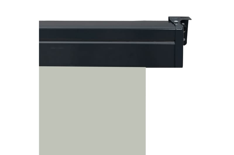 Balkongmarkis 100x250 cm grå - Grå - Markiser - Fönstermarkis