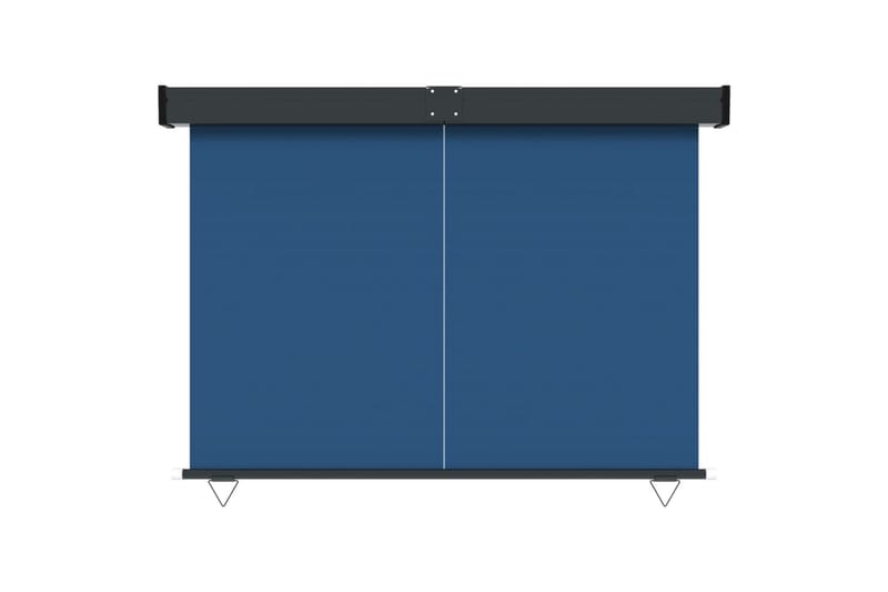 Balkongmarkis 140x250 cm blå - Blå - Markiser - Sidomarkis