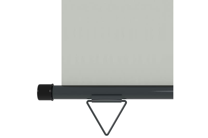 Balkongmarkis 140x250 cm grå - Grå - Markiser - Sidomarkis