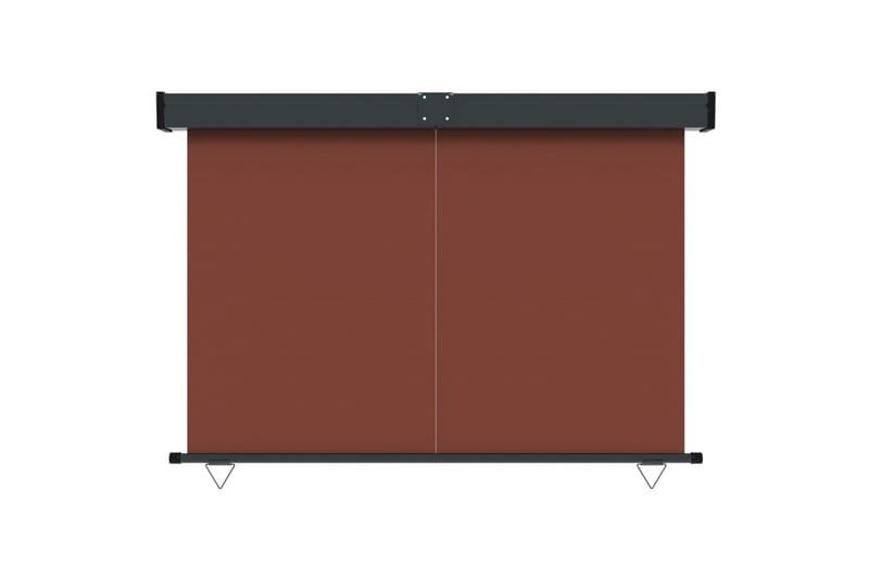 Balkongmarkis 170x250 cm brun - Brun - Sidomarkis - Markiser