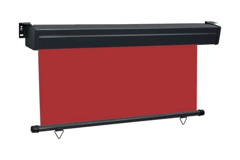 Balkongmarkis 170x250 cm röd - Röd - Markiser - Fönstermarkis