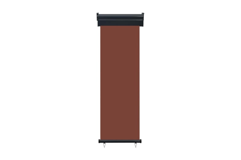 Balkongmarkis 60x250 cm brun - Brun - Markiser - Fönstermarkis