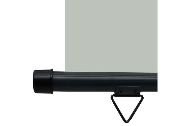 Balkongmarkis 80x250 cm grå - Grå - Markiser - Fönstermarkis