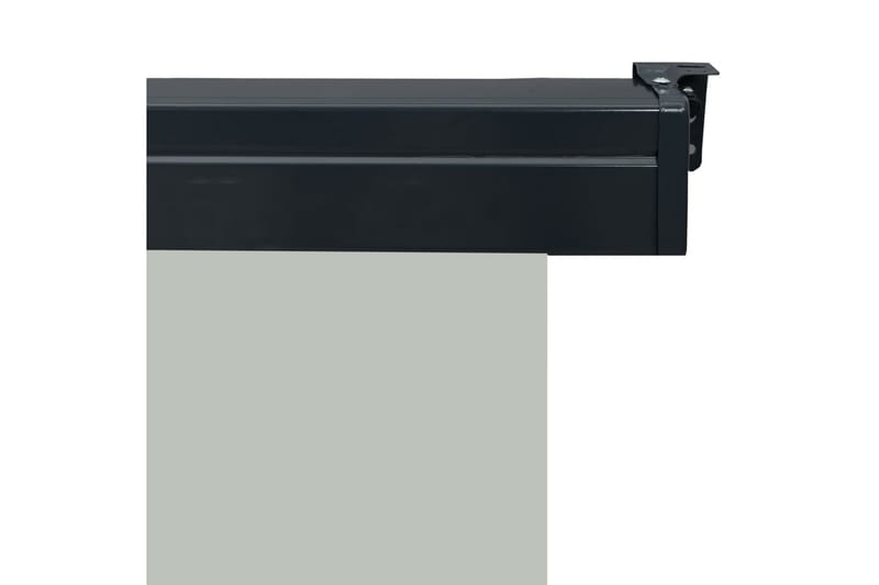 Balkongmarkis 80x250 cm grå - Grå - Markiser - Fönstermarkis