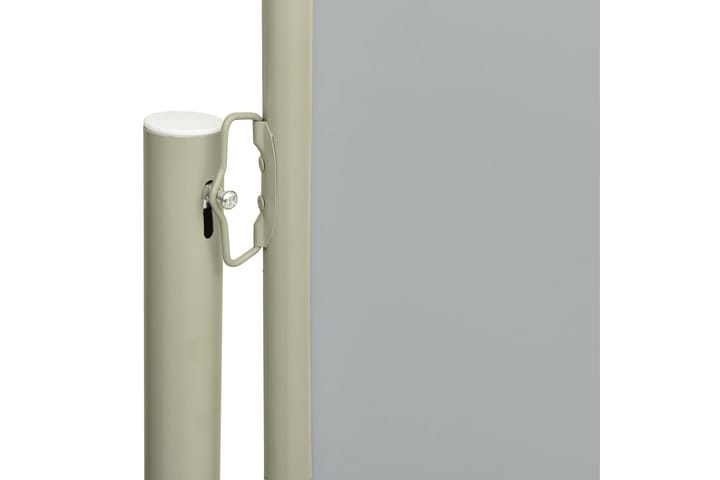 Infällbar sidomarkis 117x300 cm grå - Grå - Markiser - Sidomarkis
