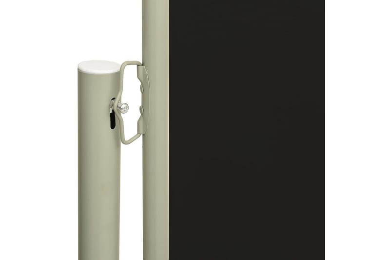 Infällbar sidomarkis 117x300 cm svart - Svart - Sidomarkis - Markiser