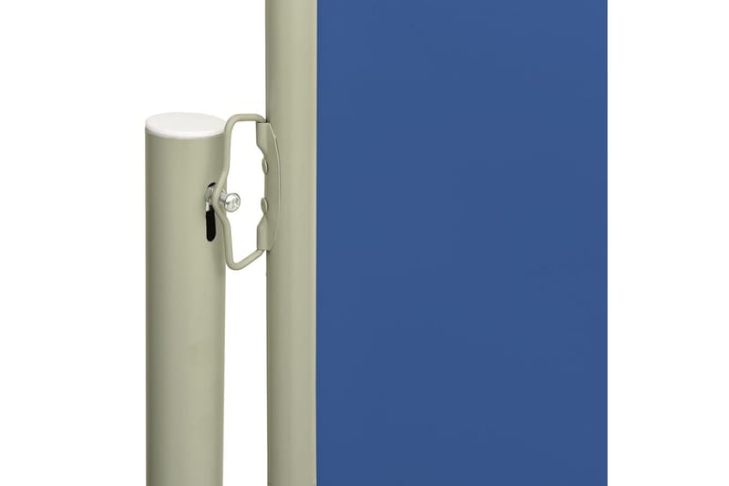 Infällbar sidomarkis 117x500 cm blå - Blå - Sidomarkis - Markiser