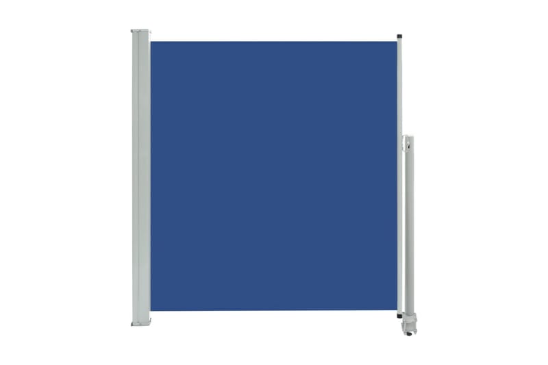 Infällbar sidomarkis 140x300 cm blå - Blå - Sidomarkis - Markiser