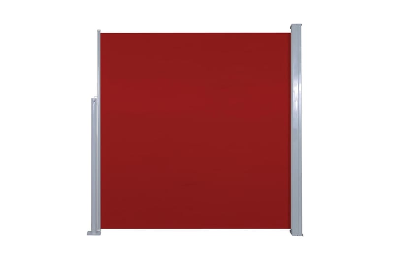 Infällbar sidomarkis 140x300 cm röd - Röd - Sidomarkis - Markiser