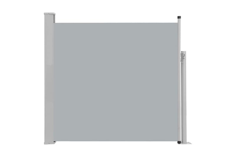 Infällbar sidomarkis 170x300 cm grå - Grå - Markiser - Sidomarkis