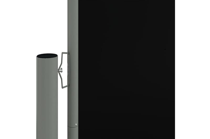 Infällbar sidomarkis 180x600 cm svart - Svart - Sidomarkis - Markiser