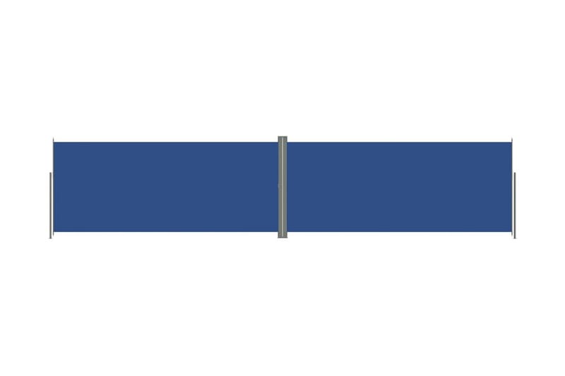 Infällbar sidomarkis 220x1000 cm blå - Blå - Sidomarkis - Markiser