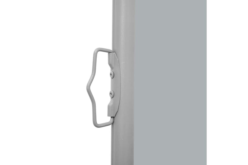 Infällbar sidomarkis 600x160 cm grå - Grå - Sidomarkis - Markiser