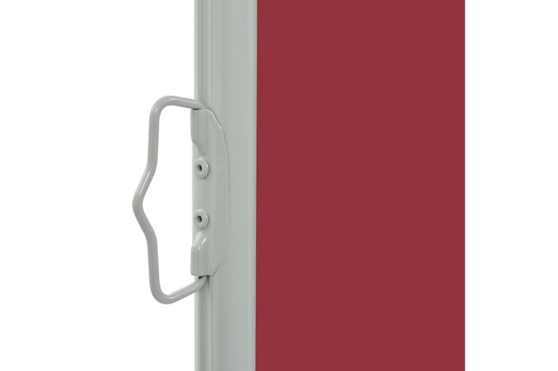 Infällbar sidomarkis 60x300 cm röd - Röd - Sidomarkis - Markiser