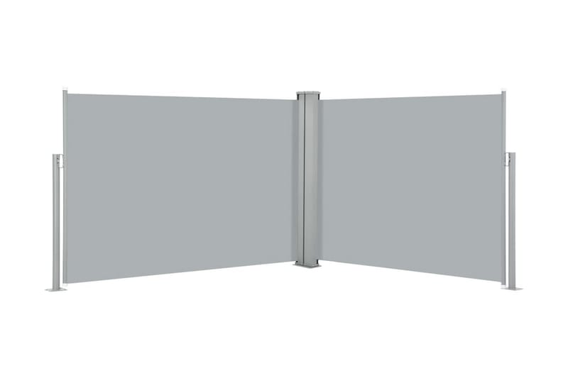 Infällbar sidomarkis antracit 120x1000 cm - Grå - Sidomarkis - Markiser