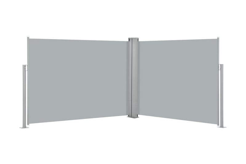 Infällbar sidomarkis antracit 140x1000 cm - Grå - Sidomarkis - Markiser