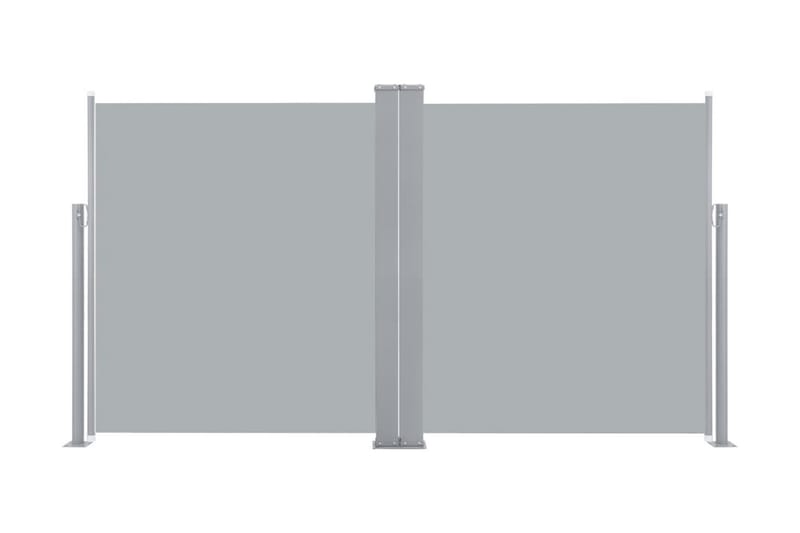 Infällbar sidomarkis antracit 140x600 cm - Grå - Sidomarkis - Markiser