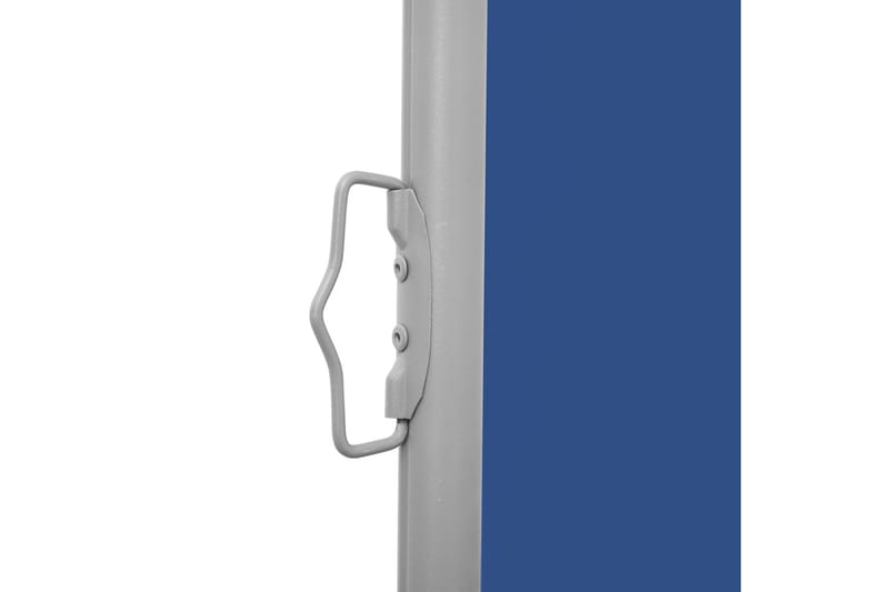 Infällbar sidomarkis blå 100x1000 cm - Blå - Sidomarkis - Markiser