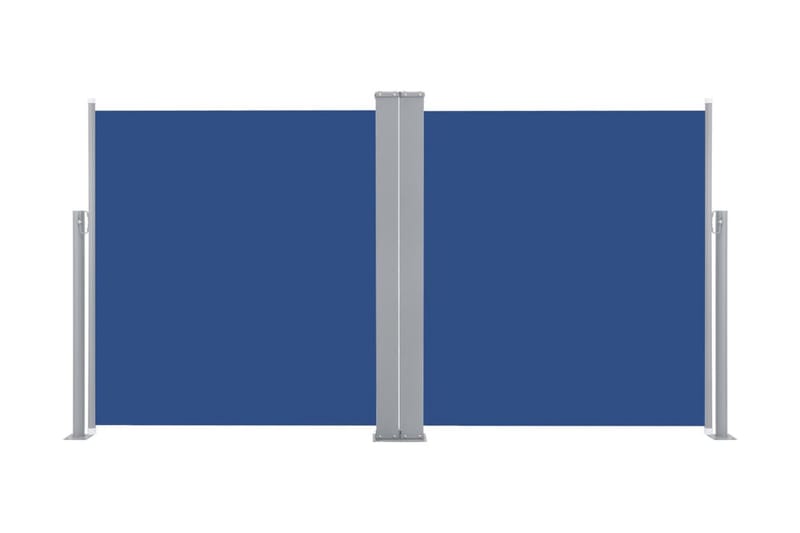 Infällbar sidomarkis blå 120x600 cm - Blå - Sidomarkis - Markiser