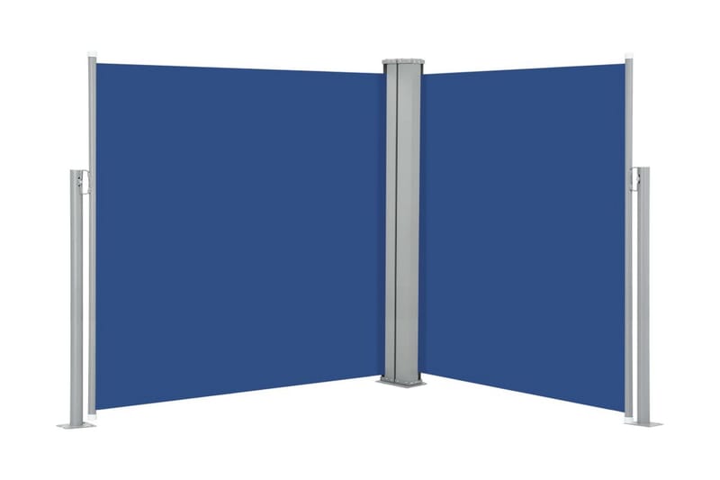 Infällbar sidomarkis blå 160x600 cm - Blå - Sidomarkis - Markiser