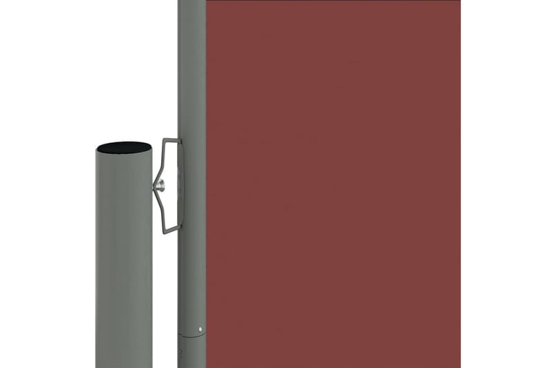 Infällbar sidomarkis brun 140x600 cm - Brun - Sidomarkis - Markiser
