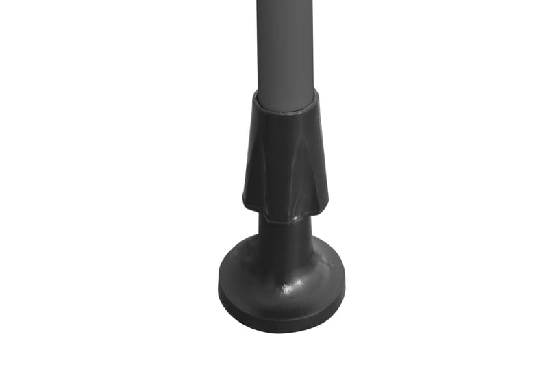 Markis manuellt infällbar med LED 200 cm antracit - Grå - Markiser - Fönstermarkis