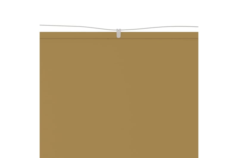Markis vertikal beige 100x1000 cm oxfordtyg - Beige - Markiser - Fönstermarkis