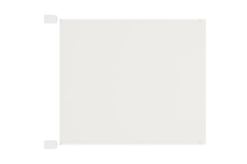 Markis vertikal vit 100x600 cm oxfordtyg - Vit - Markiser - Fönstermarkis