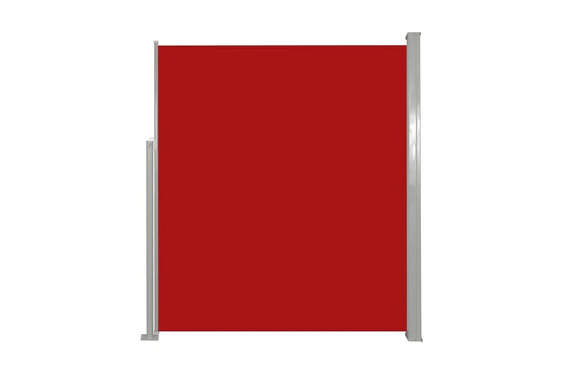 Sidomarkis för uteplats 160x300 cm röd - Röd - Sidomarkis - Markiser