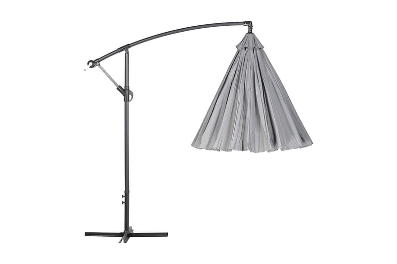 Calabria Ii Parasoll 235 cm - Grå - Utemöbler & utemiljö - Solskydd - Parasoll - Hängparasoll