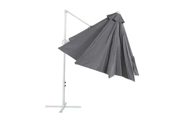 Calimera Hängparasoll 295 cm - Grå/Vit - Utemöbler & utemiljö - Solskydd - Parasoll - Hängparasoll