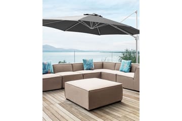 Calimera Hängparasoll 295 cm - Grå/Vit - Utemöbler & utemiljö - Solskydd - Parasoll - Hängparasoll