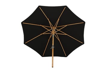 Cerox Parasoll 270 cm - Svart - Utemöbler & utemiljö - Solskydd - Parasoll