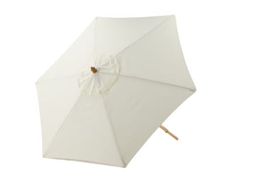 Corypho Parasoll 250 cm - Vit - Utemöbler & utemiljö - Solskydd - Parasoll