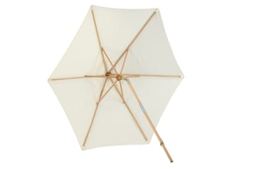 Corypho Parasoll 250 cm - Vit - Utemöbler & utemiljö - Solskydd - Parasoll