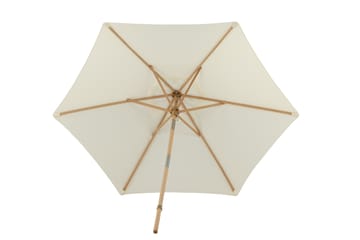 Corypho Parasoll 250 cm - Vit - Utemöbler & utemiljö - Solskydd - Parasoll