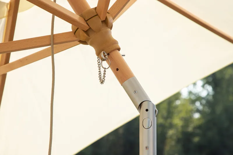 Corypho Parasoll 250 cm - Vit - Utemöbler & utemiljö - Solskydd - Parasoll