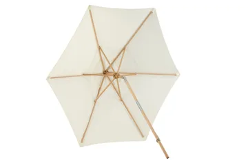 Corypho Parasoll 250 cm - Vit - Utemöbler & utemiljö - Solskydd - Parasoll