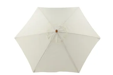 Corypho Parasoll 250 cm - Vit - Utemöbler & utemiljö - Solskydd - Parasoll