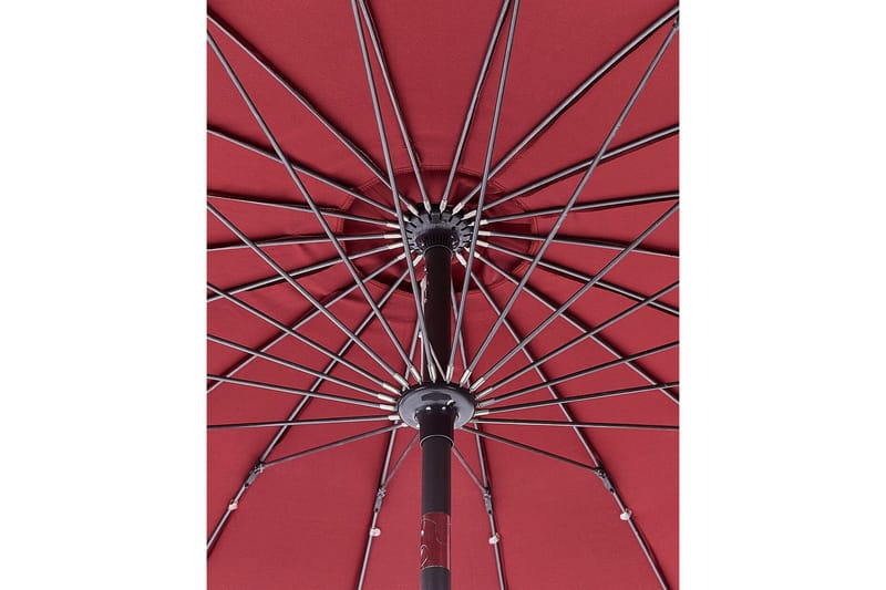 Parasoll Faenza 255 cm - Röd/Svart - Utemöbler & utemiljö - Solskydd - Parasoll
