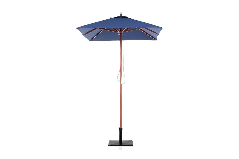 Flamenco Parasoll 244 cm - Blå - Utemöbler & utemiljö - Solskydd - Parasoll - Balkongparasoll