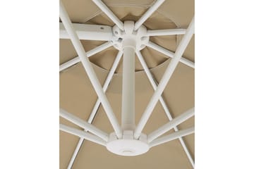 Hängparasoll Calimera 295 cm - Beige/Vit - Utemöbler & utemiljö - Solskydd - Parasoll - Hängparasoll